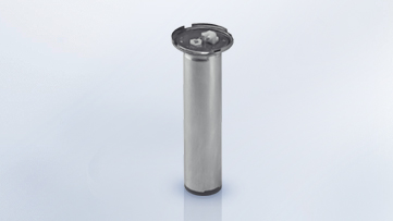 Tubular-type sensors are used to measure the fuel level in connection with an electrical display unit.