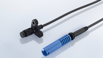 The wheel speed signal is crucial for electronic systems like ABS or ASC.